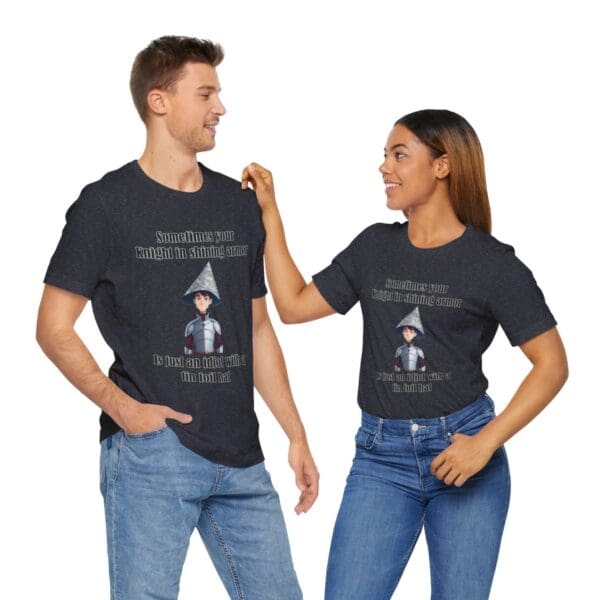 Knight in Shining Armor Unisex Jersey Short Sleeve Tee - Image 286