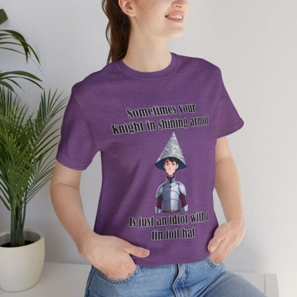 Knight in Shining Armor Unisex Jersey Short Sleeve Tee - Image 343