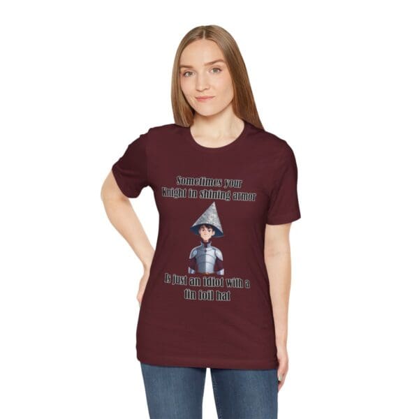 Knight in Shining Armor Unisex Jersey Short Sleeve Tee - Image 378