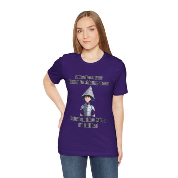 Knight in Shining Armor Unisex Jersey Short Sleeve Tee - Image 349