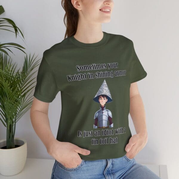 Knight in Shining Armor Unisex Jersey Short Sleeve Tee - Image 140