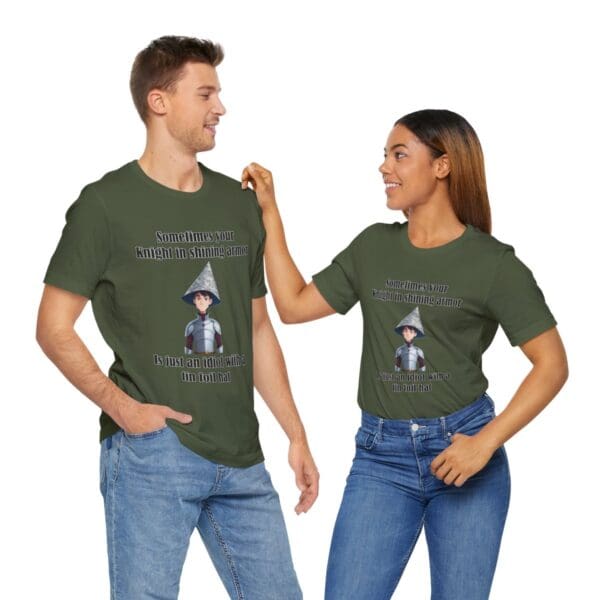 Knight in Shining Armor Unisex Jersey Short Sleeve Tee - Image 141