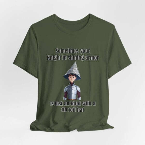 Knight in Shining Armor Unisex Jersey Short Sleeve Tee - Image 123