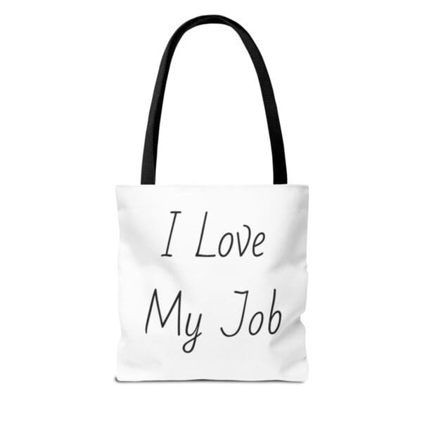 My Work Fascinates Me Tote Bag (AOP) - Image 2