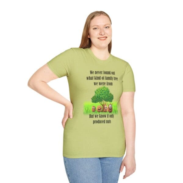 Family Tree Unisex Softstyle T-Shirt - Image 78