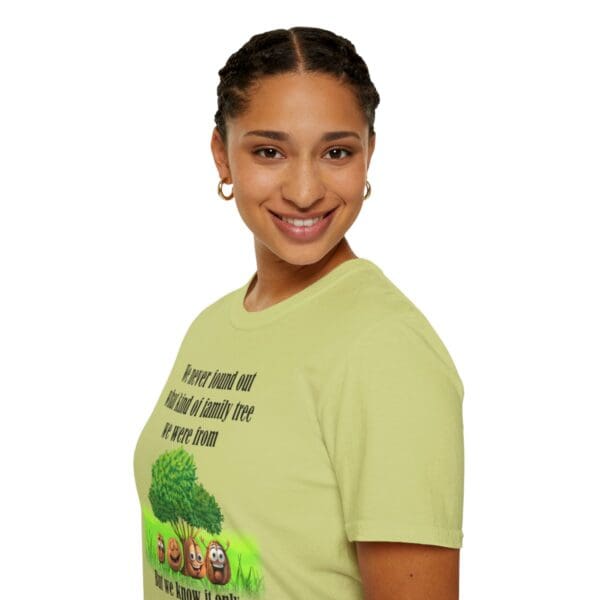 Family Tree Unisex Softstyle T-Shirt - Image 81