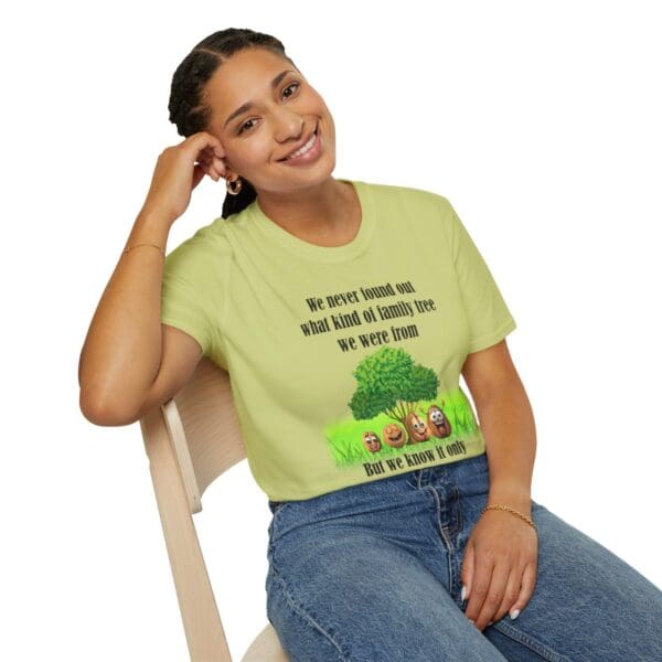 Family Tree Unisex Softstyle T-Shirt - Image 82