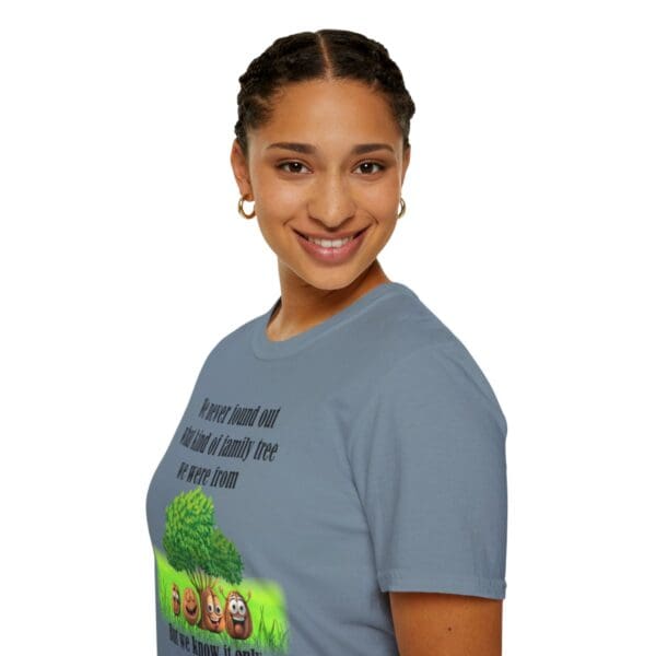 Family Tree Unisex Softstyle T-Shirt - Image 165