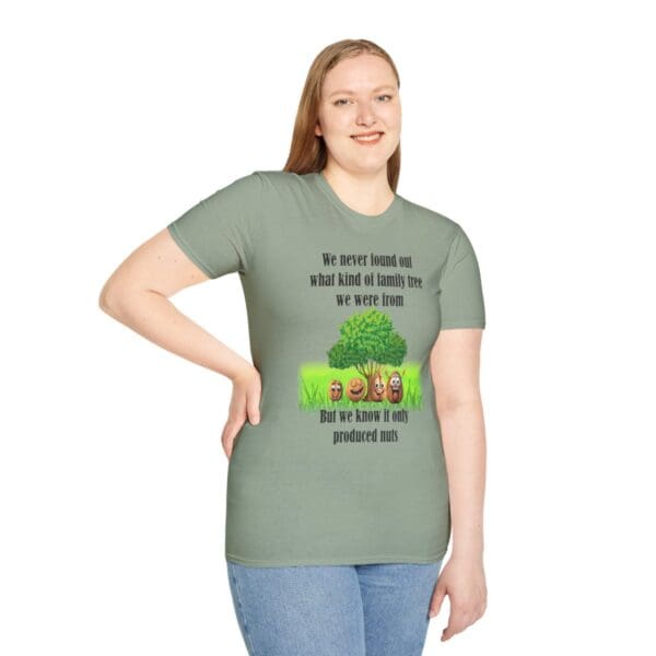 Family Tree Unisex Softstyle T-Shirt - Image 90