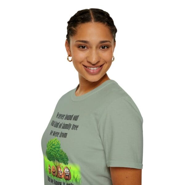 Family Tree Unisex Softstyle T-Shirt - Image 93