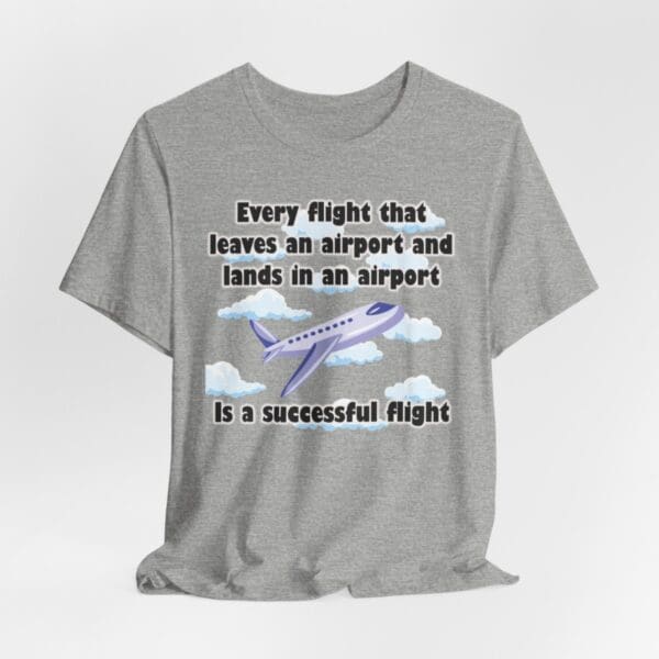 Every Flight Unisex Jersey Short Sleeve Tee - Image 355