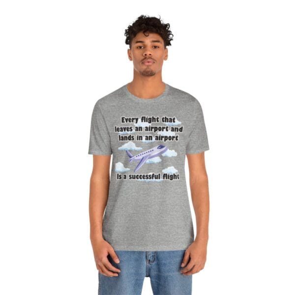 Every Flight Unisex Jersey Short Sleeve Tee - Image 360