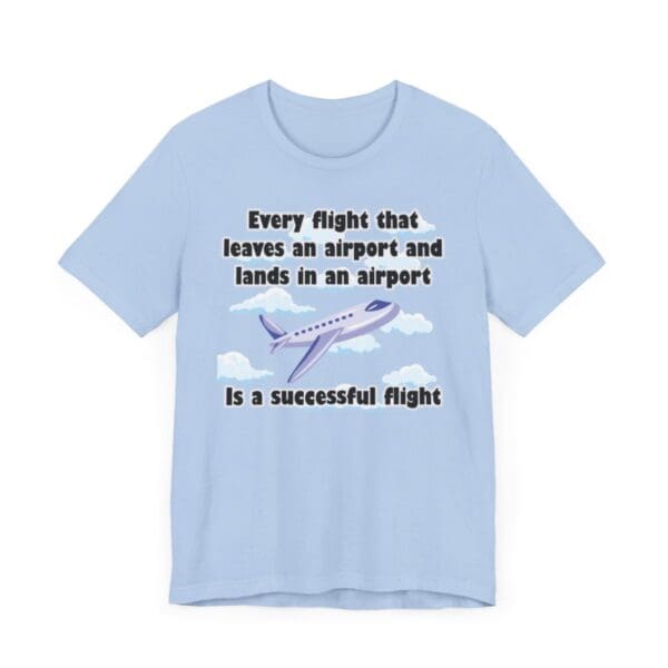 Every Flight Unisex Jersey Short Sleeve Tee - Image 294