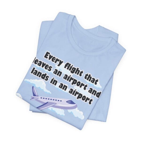 Every Flight Unisex Jersey Short Sleeve Tee - Image 296