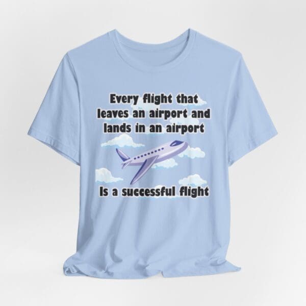 Every Flight Unisex Jersey Short Sleeve Tee - Image 297