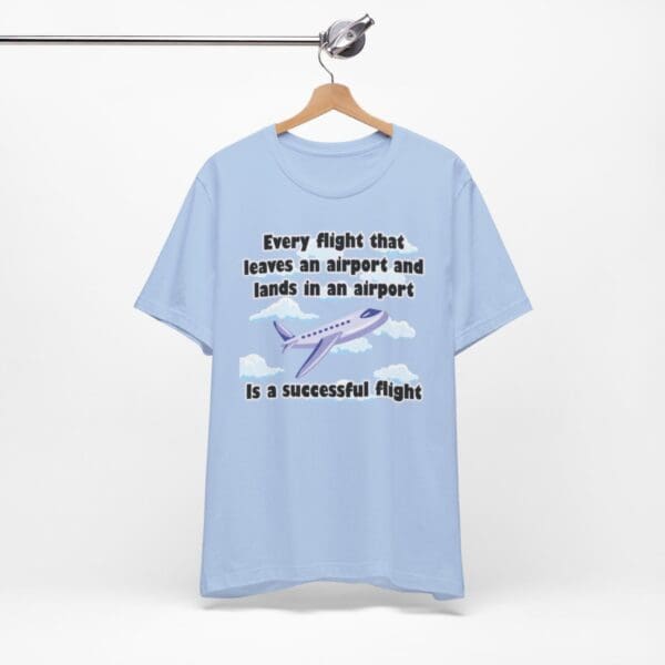 Every Flight Unisex Jersey Short Sleeve Tee - Image 298