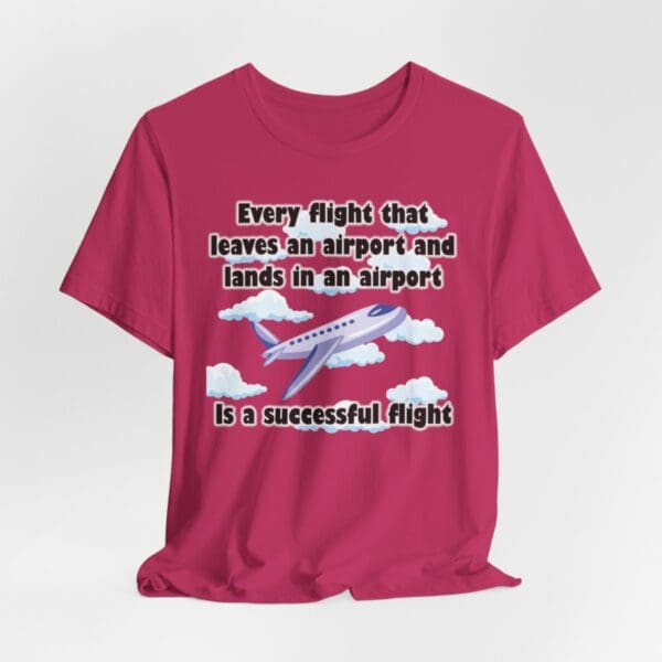 Every Flight Unisex Jersey Short Sleeve Tee - Image 413