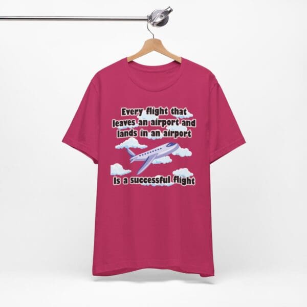 Every Flight Unisex Jersey Short Sleeve Tee - Image 414