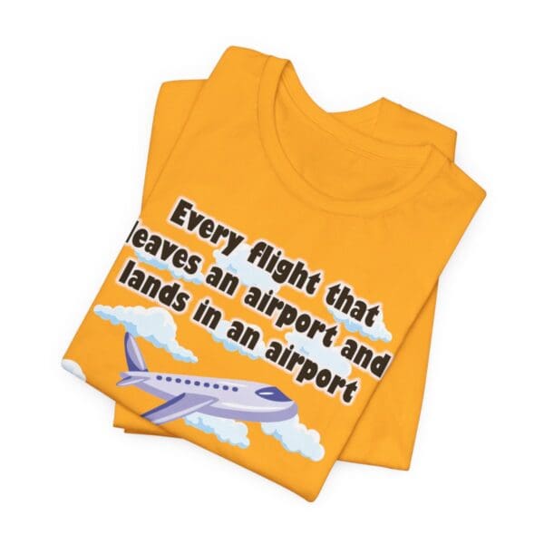 Every Flight Unisex Jersey Short Sleeve Tee - Image 180