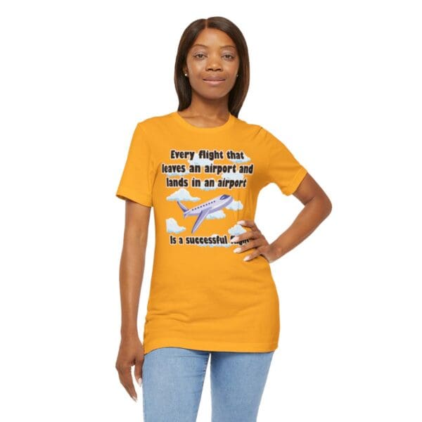 Every Flight Unisex Jersey Short Sleeve Tee - Image 196