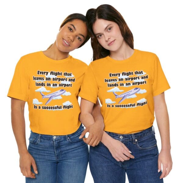 Every Flight Unisex Jersey Short Sleeve Tee - Image 200