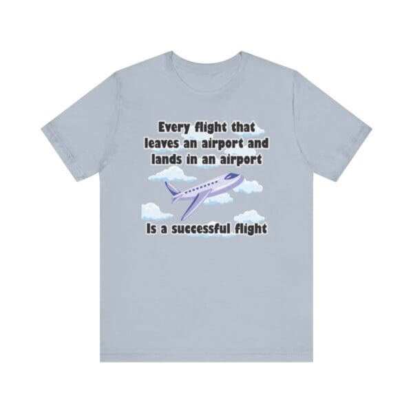 Every Flight Unisex Jersey Short Sleeve Tee - Image 321