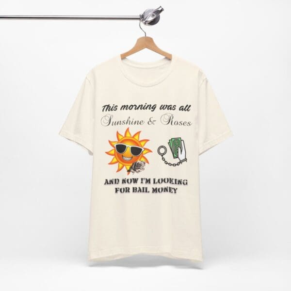 Sunshine and Roses Unisex Jersey Short Sleeve Tee - Image 123