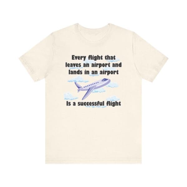 Every Flight Unisex Jersey Short Sleeve Tee - Image 89