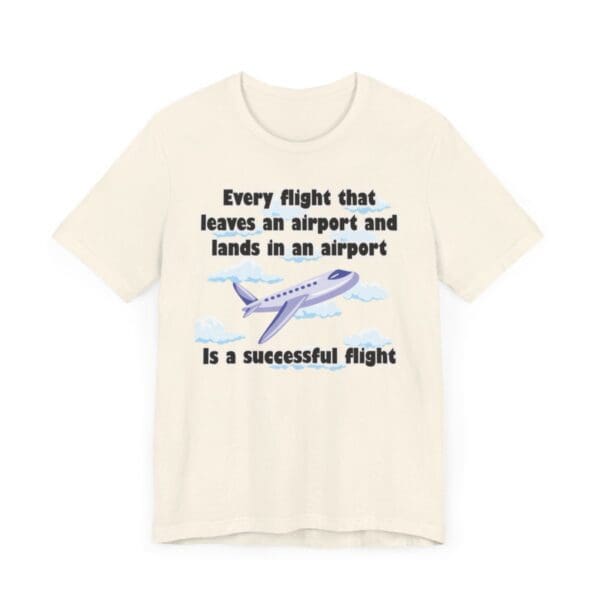 Every Flight Unisex Jersey Short Sleeve Tee - Image 91