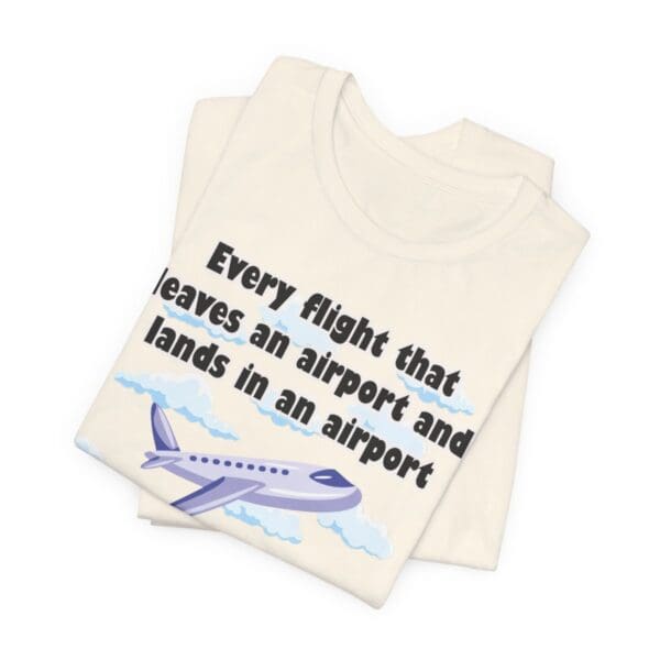 Every Flight Unisex Jersey Short Sleeve Tee - Image 93