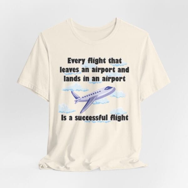 Every Flight Unisex Jersey Short Sleeve Tee - Image 94