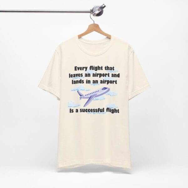 Every Flight Unisex Jersey Short Sleeve Tee - Image 95