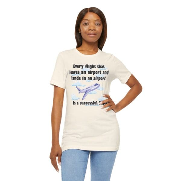 Every Flight Unisex Jersey Short Sleeve Tee - Image 109