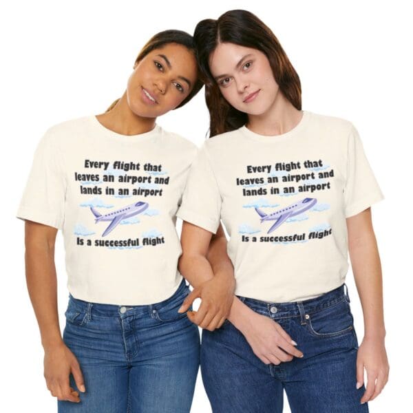 Every Flight Unisex Jersey Short Sleeve Tee - Image 113