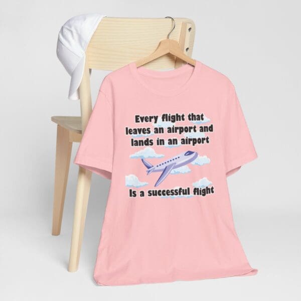 Every Flight Unisex Jersey Short Sleeve Tee - Image 436