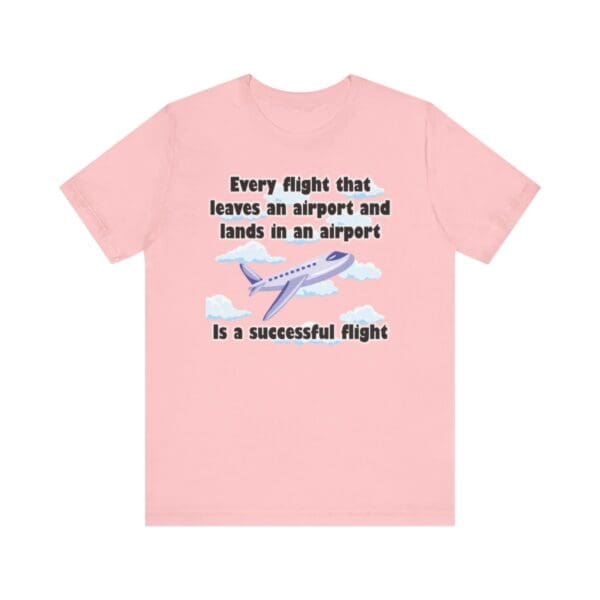 Every Flight Unisex Jersey Short Sleeve Tee - Image 437