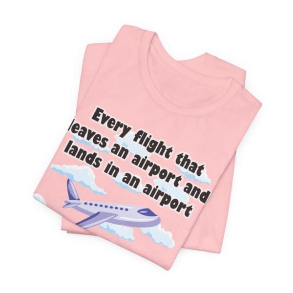 Every Flight Unisex Jersey Short Sleeve Tee - Image 441