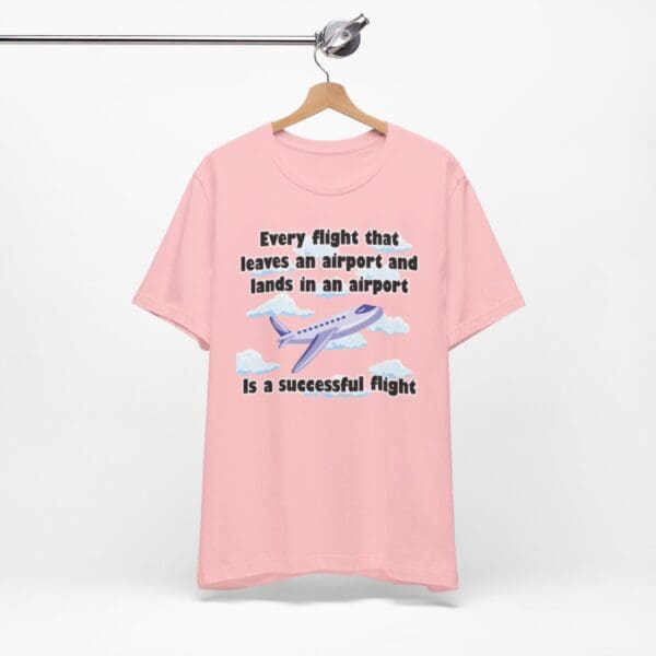 Every Flight Unisex Jersey Short Sleeve Tee - Image 443