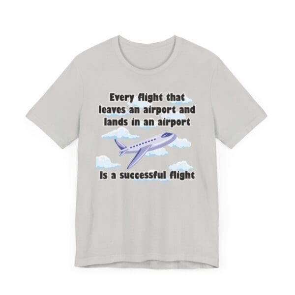 Every Flight Unisex Jersey Short Sleeve Tee - Image 4