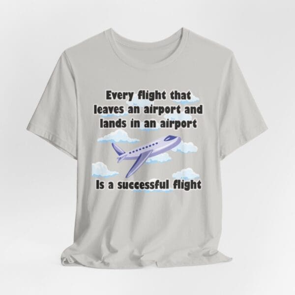 Every Flight Unisex Jersey Short Sleeve Tee - Image 7