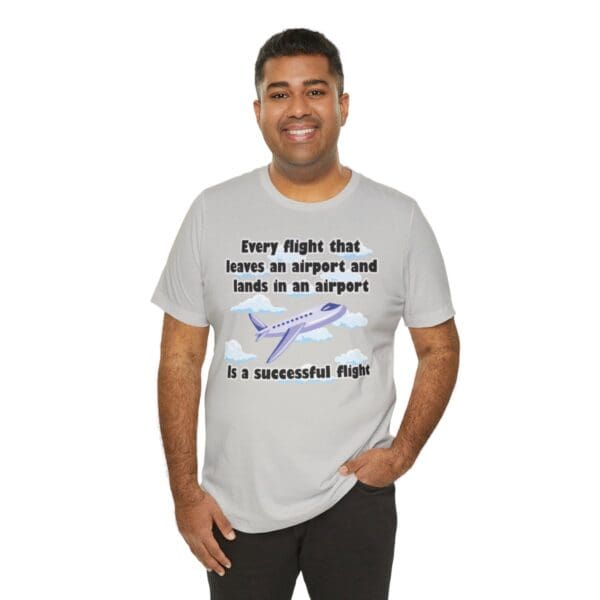 Every Flight Unisex Jersey Short Sleeve Tee - Image 16