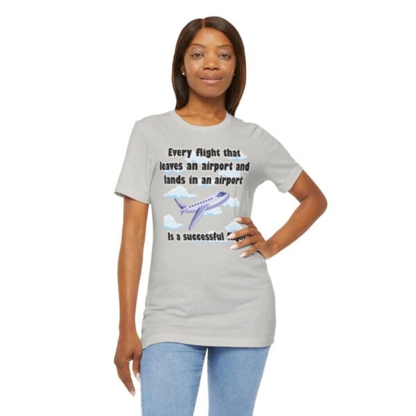 Every Flight Unisex Jersey Short Sleeve Tee - Image 22