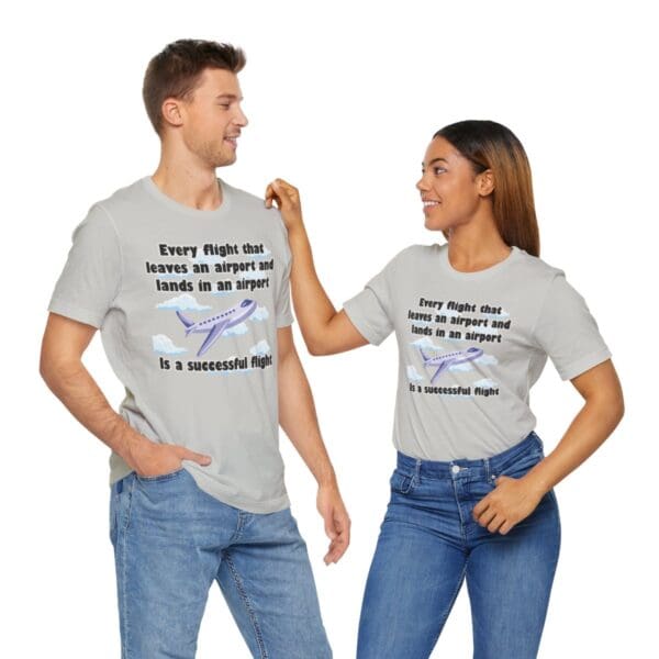 Every Flight Unisex Jersey Short Sleeve Tee - Image 25