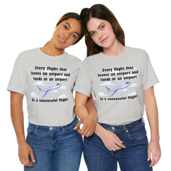 Every Flight Unisex Jersey Short Sleeve Tee - Image 26