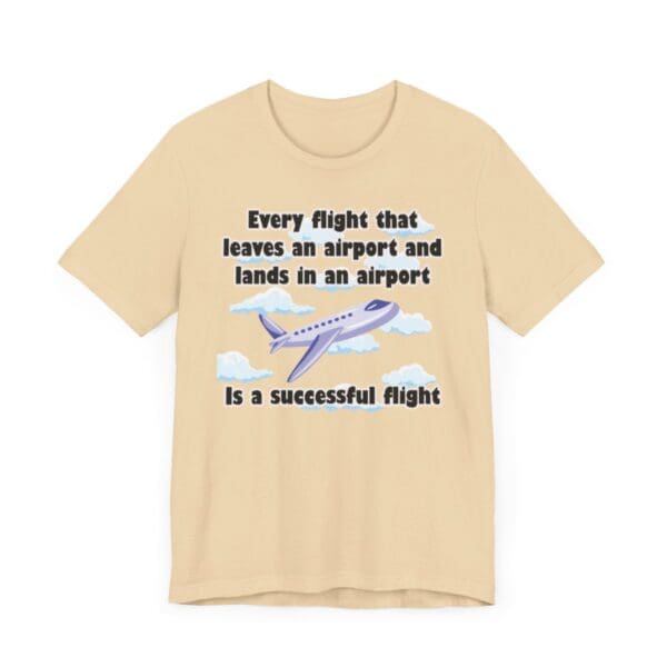 Every Flight Unisex Jersey Short Sleeve Tee - Image 120