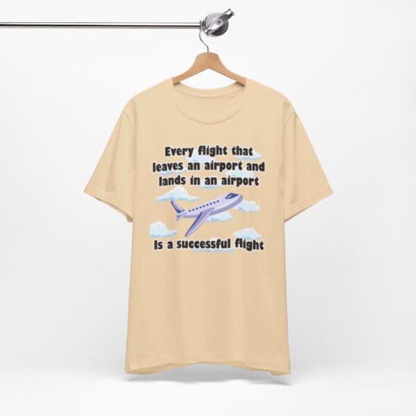 Every Flight Unisex Jersey Short Sleeve Tee - Image 124