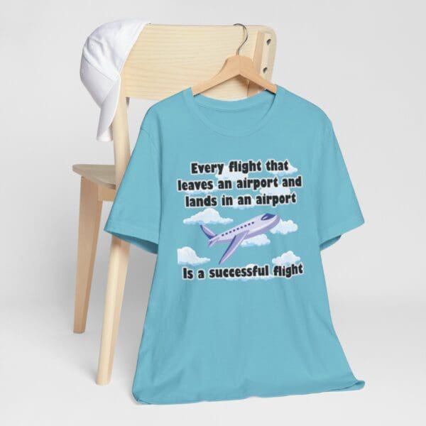 Every Flight Unisex Jersey Short Sleeve Tee - Image 262