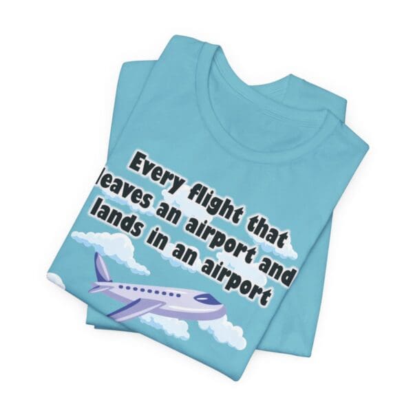 Every Flight Unisex Jersey Short Sleeve Tee - Image 267