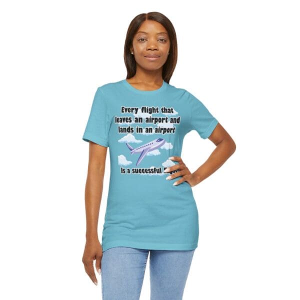 Every Flight Unisex Jersey Short Sleeve Tee - Image 283