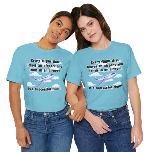 Every Flight Unisex Jersey Short Sleeve Tee - Image 287